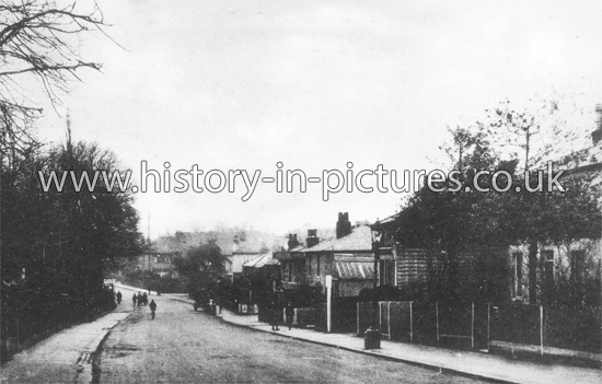 Old Cottages, Salway Hill. Woodford Green, Essex. c.1925